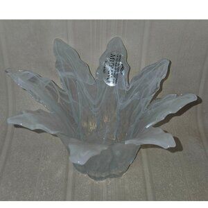 Murano Glass Bowl Vetro Eseguito Secondo La Tecnica Dei Maestri Di Murano